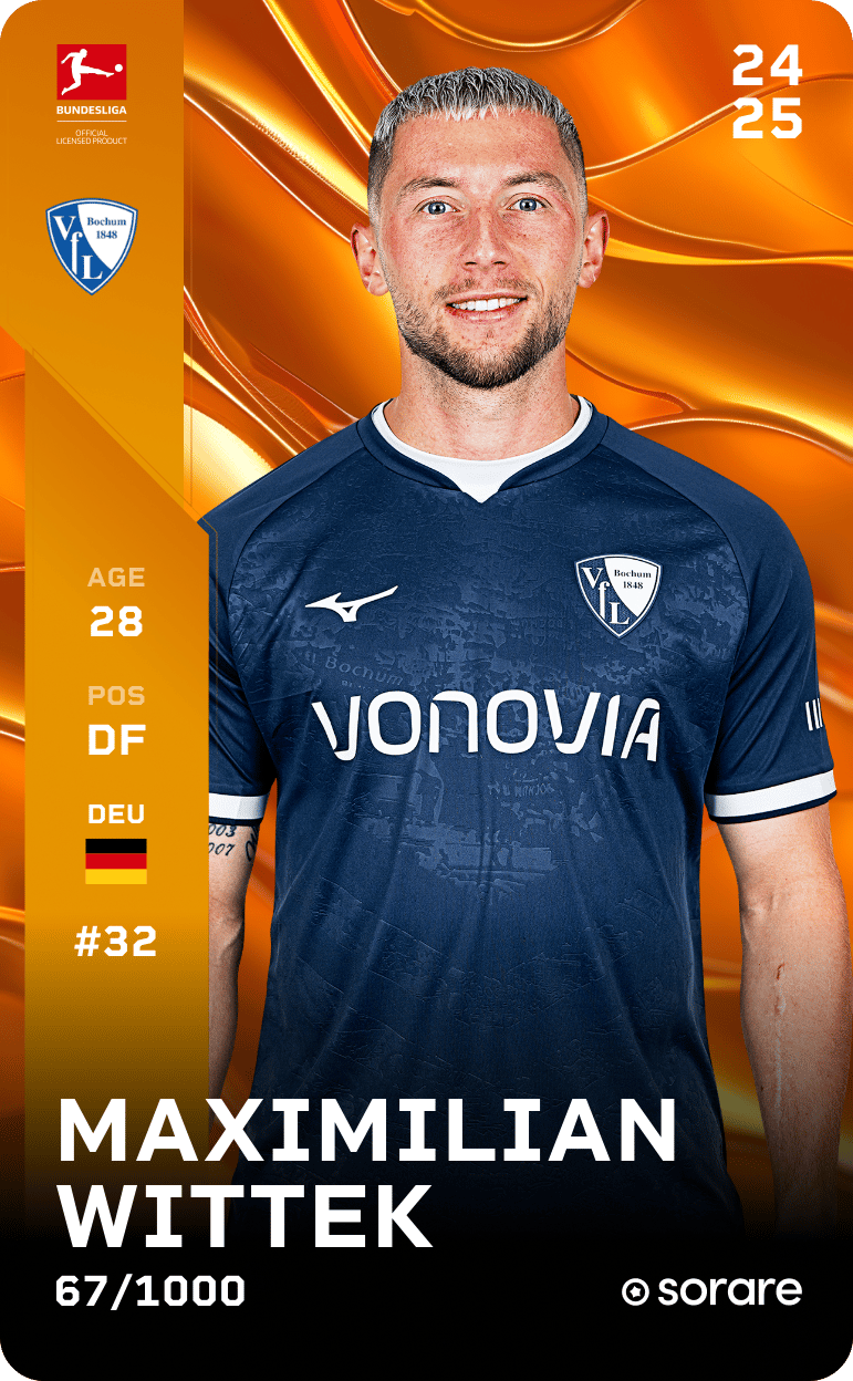 Maximilian Wittek 2024-25 • Limited 67/1000
