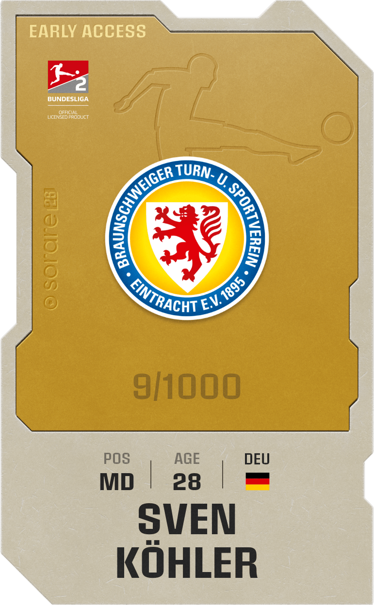 Sven Köhler 2025-26 • Limited 9/1000