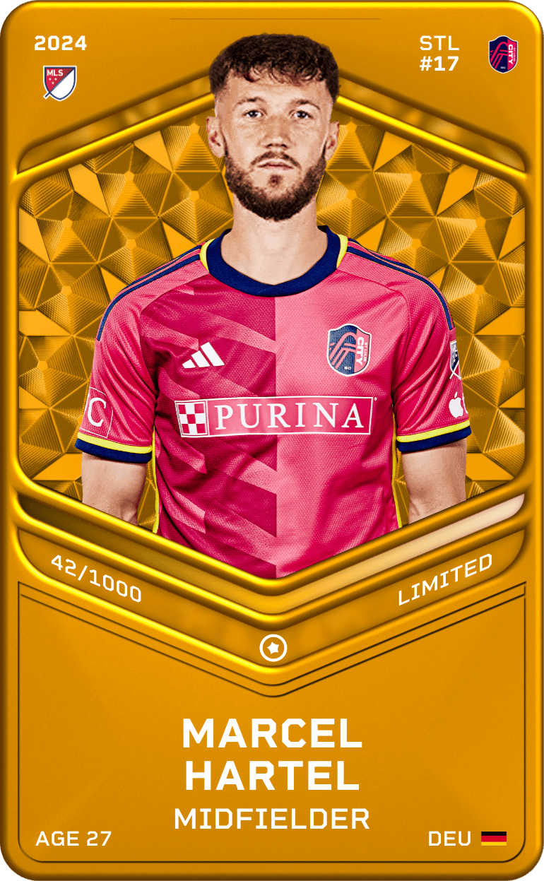 Marcel Hartel 2024-25 • Limited 42/1000