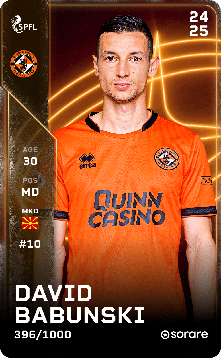 David Babunski 2024-25 • Limited 396/1000