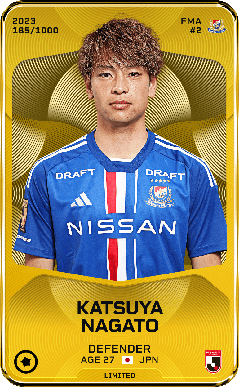 Katsuya Nagato 2023-24 • Limited 185/1000
