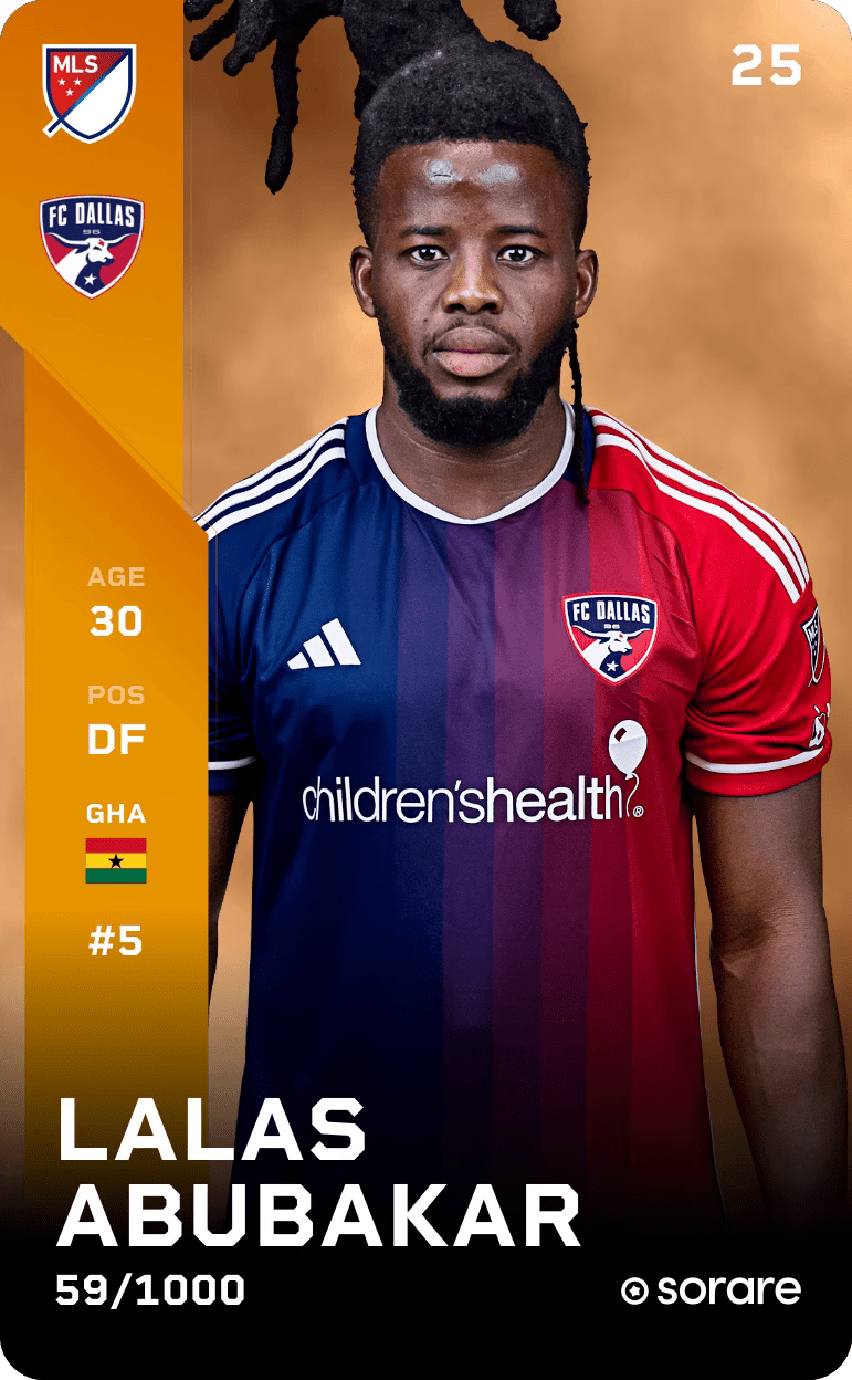 Lalas Abubakar 2025-26 • Limited 59/1000