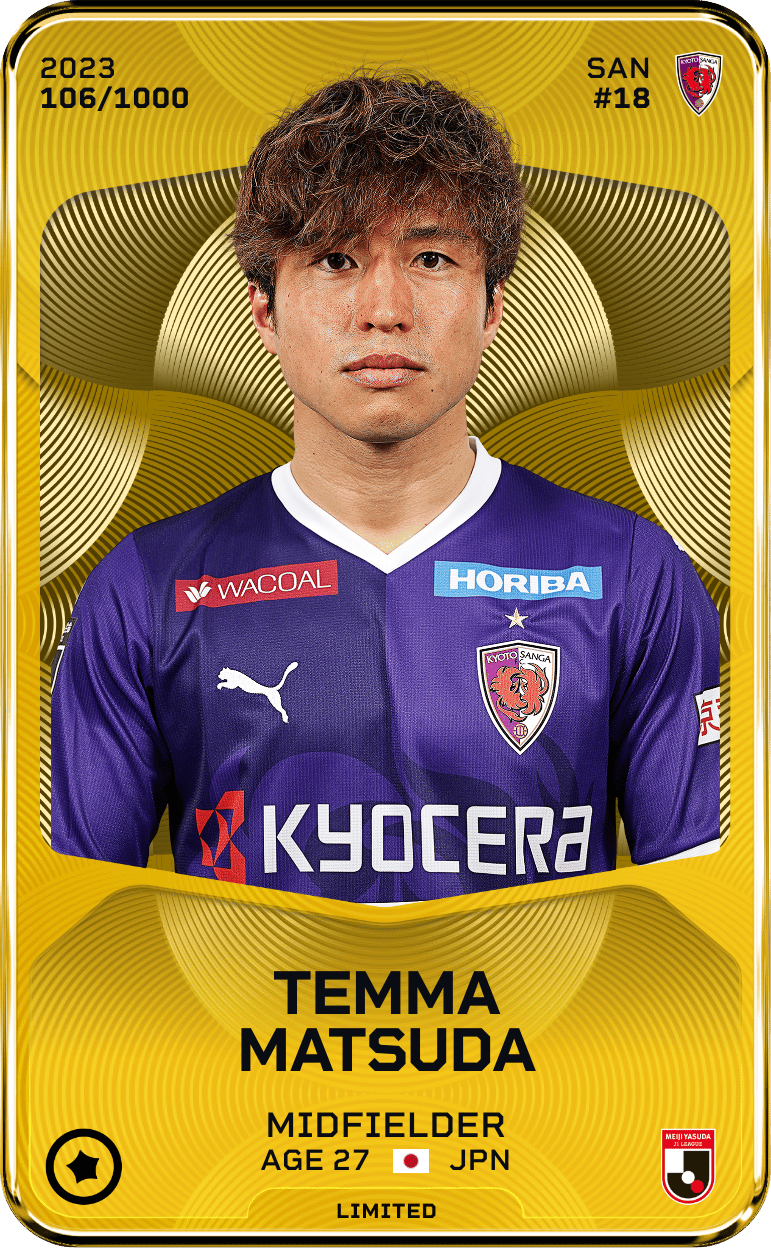 Temma Matsuda 2023-24 • Limited 106/1000