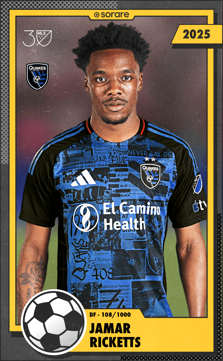Jamar Ricketts 2025-26 • Limited 108/1000
