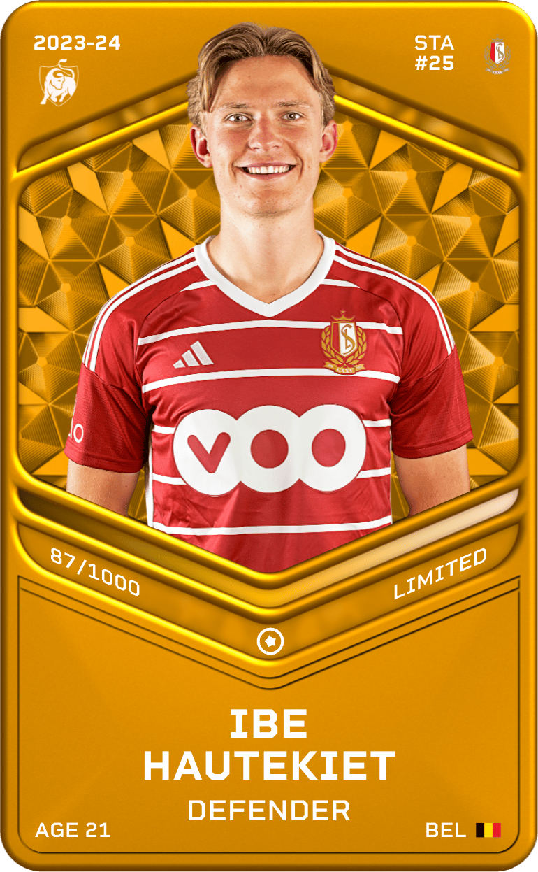 Ibe Hautekiet 2023-24 • Limited 87/1000