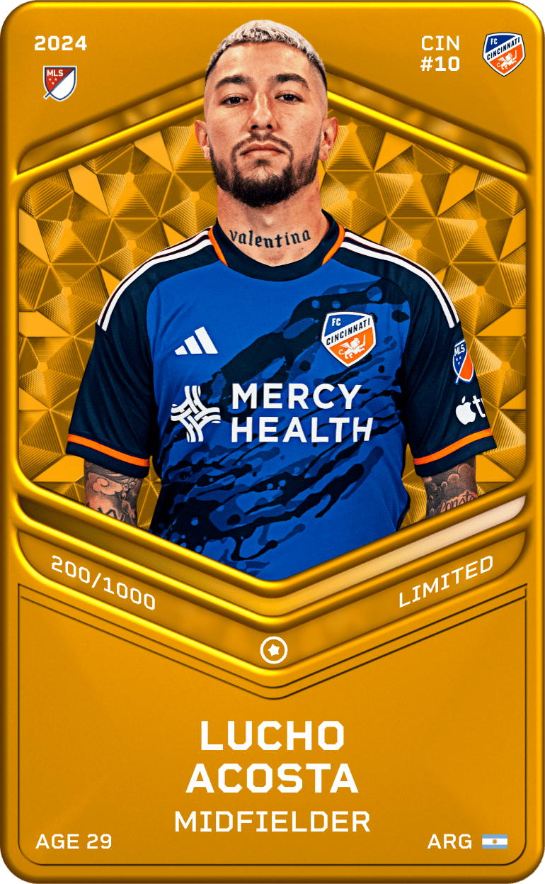 Lucho Acosta  2024-25 • Limited 200/1000