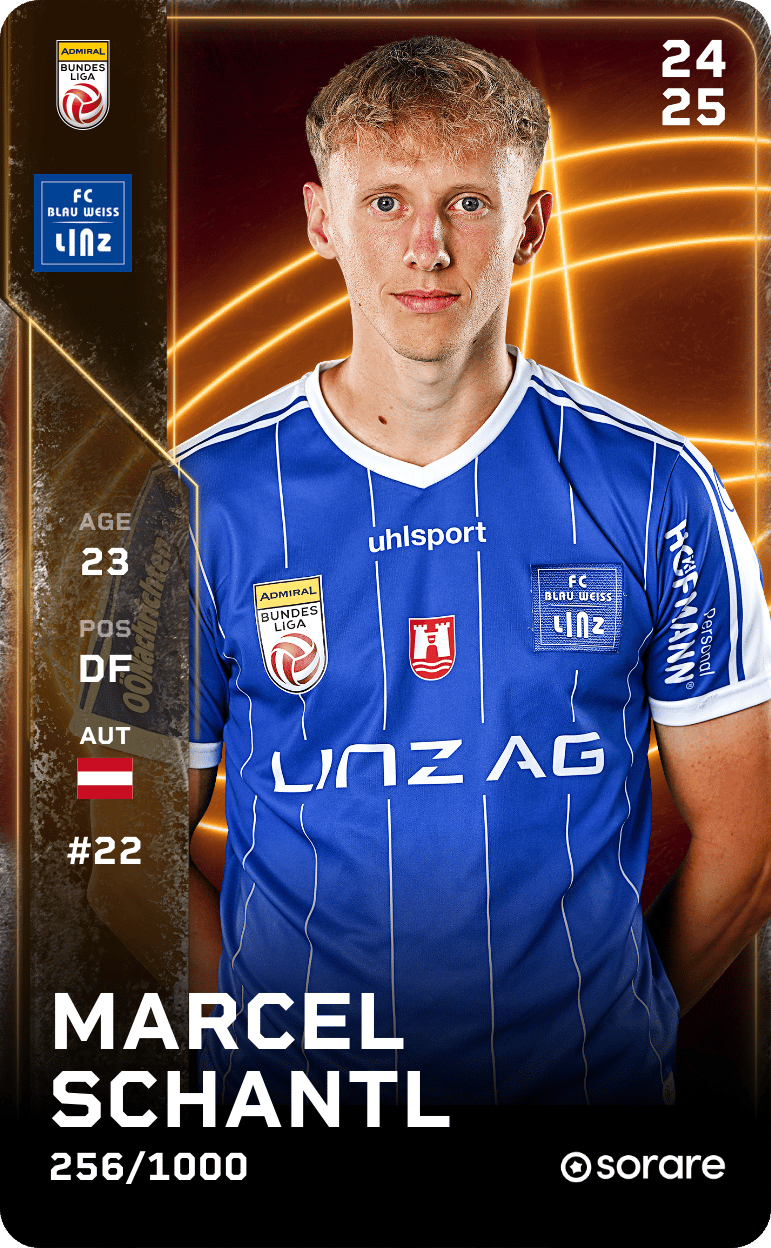 Marcel Schantl 2024-25 • Limited 256/1000