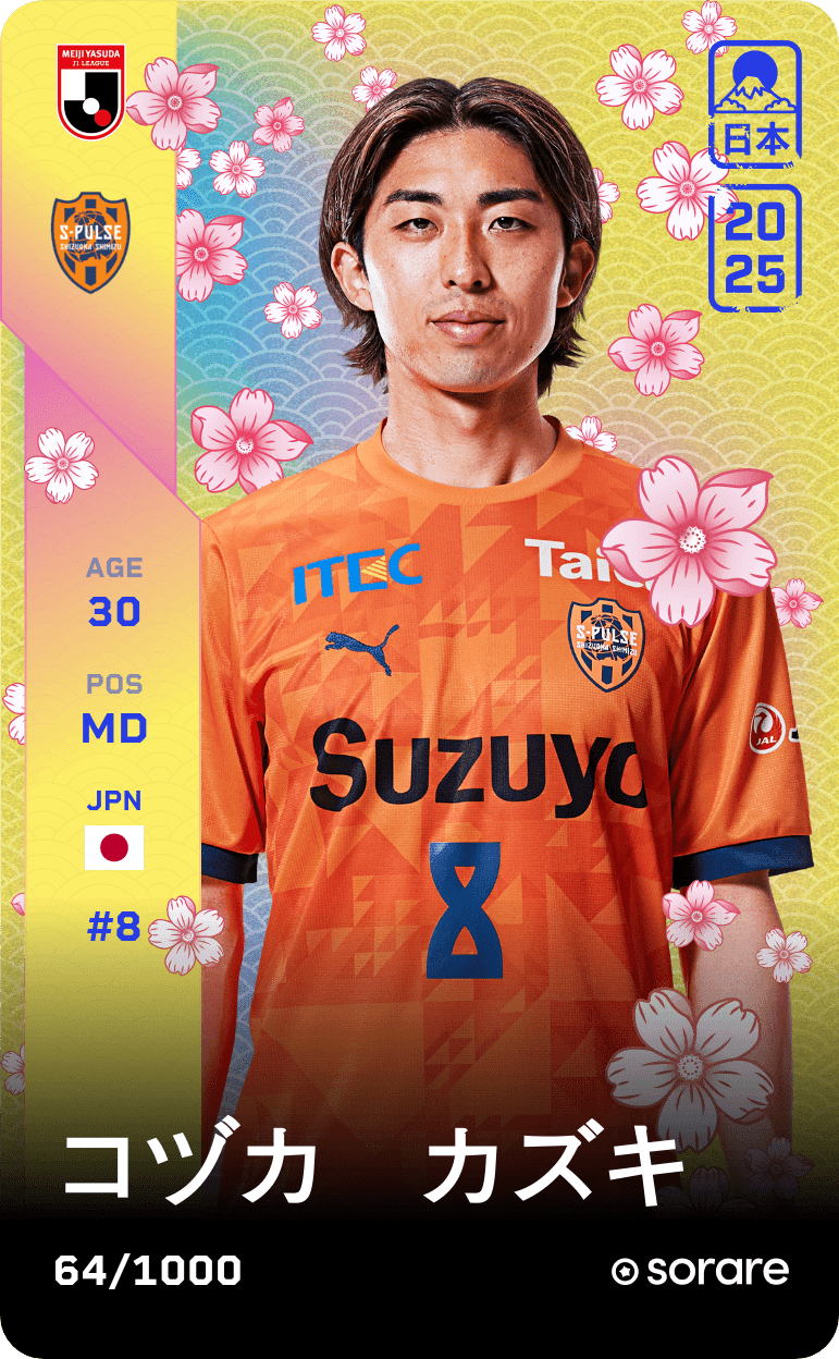 Kazuki 2025-26 • Limited 64/1000
