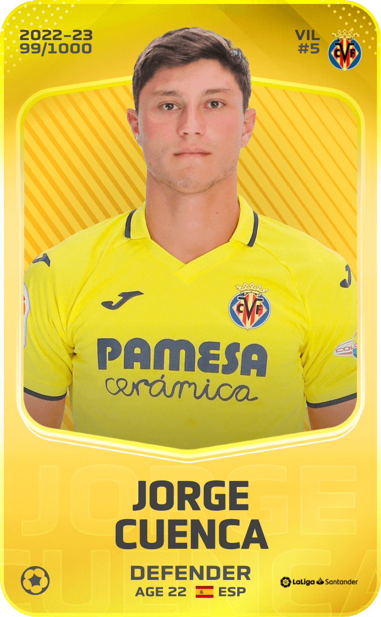 Jorge Cuenca 2022-23 • Limited 99/1000