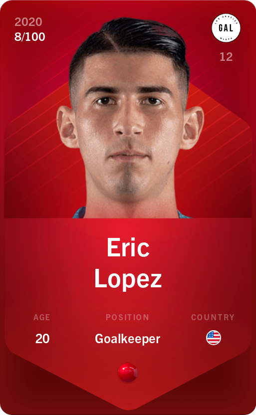 Sorare - Sorare Official - Eric Lopez 2020-21 • Rare 8/100 - NFT # 22252261224129922938806146088242327828071949315748815408469999228706624145400