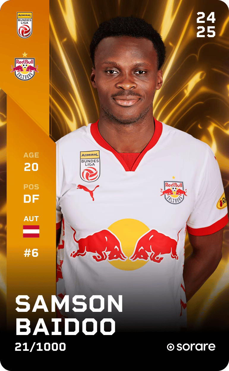Samson Baidoo 2024-25 • Limited 21/1000