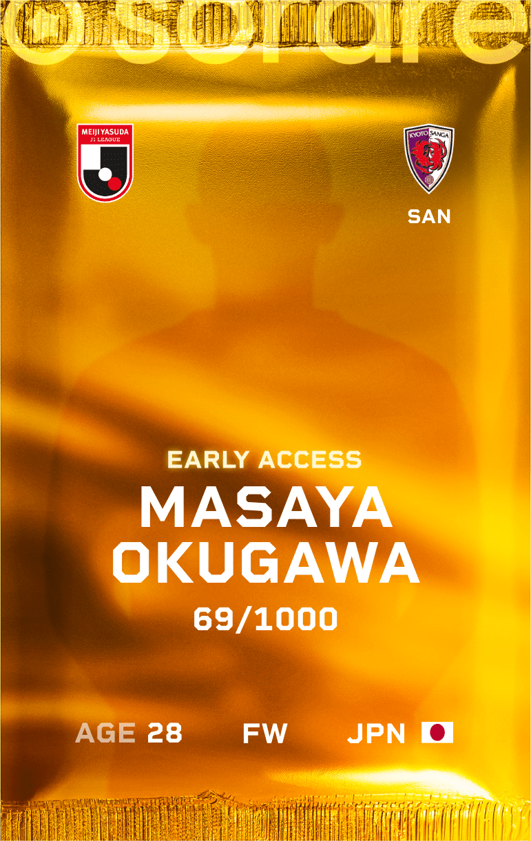 Masaya Okugawa 2025-26 • Limited 69/1000