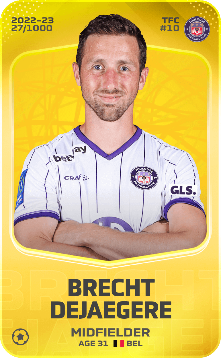 Brecht Dejaegere 2022-23 • Limited 27/1000