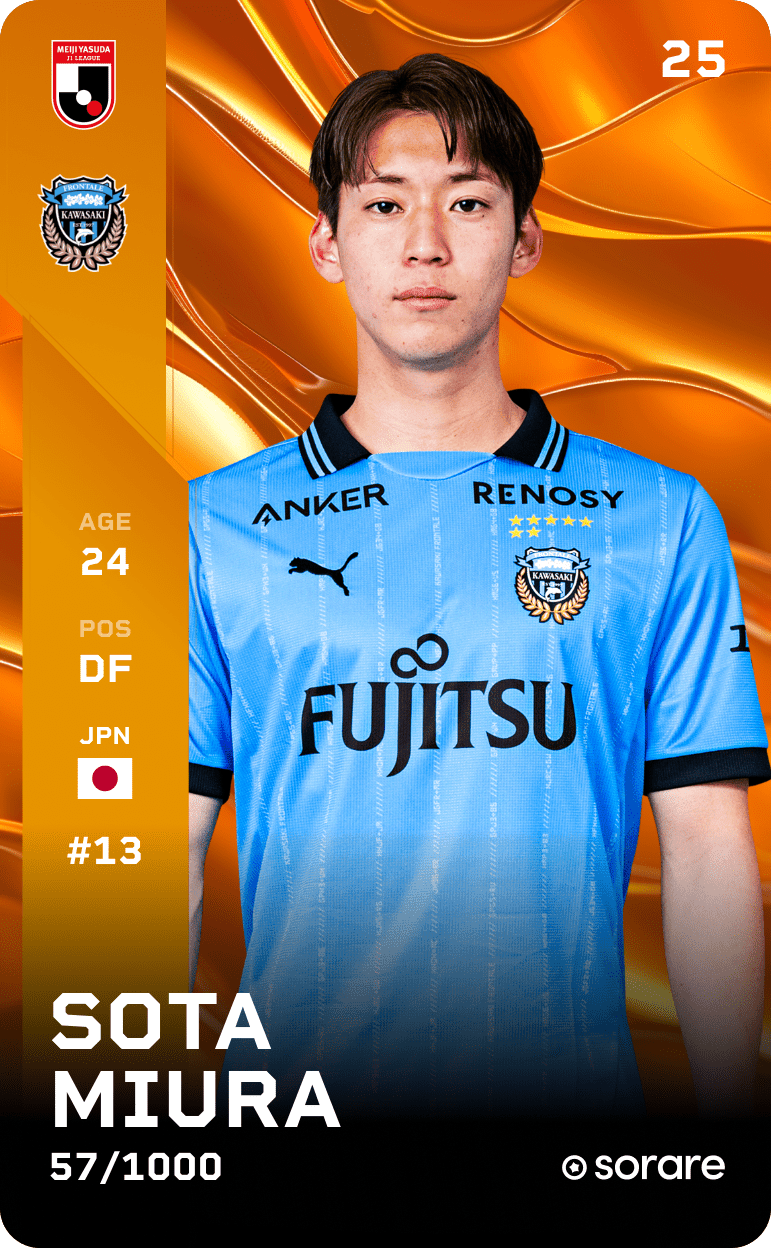 Sota Miura 2025-26 • Limited 57/1000