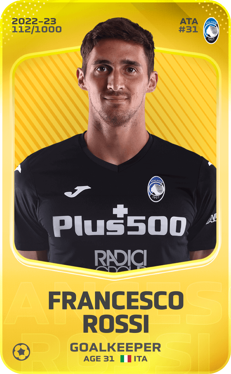 Francesco Rossi 2022-23 • Limited 112/1000