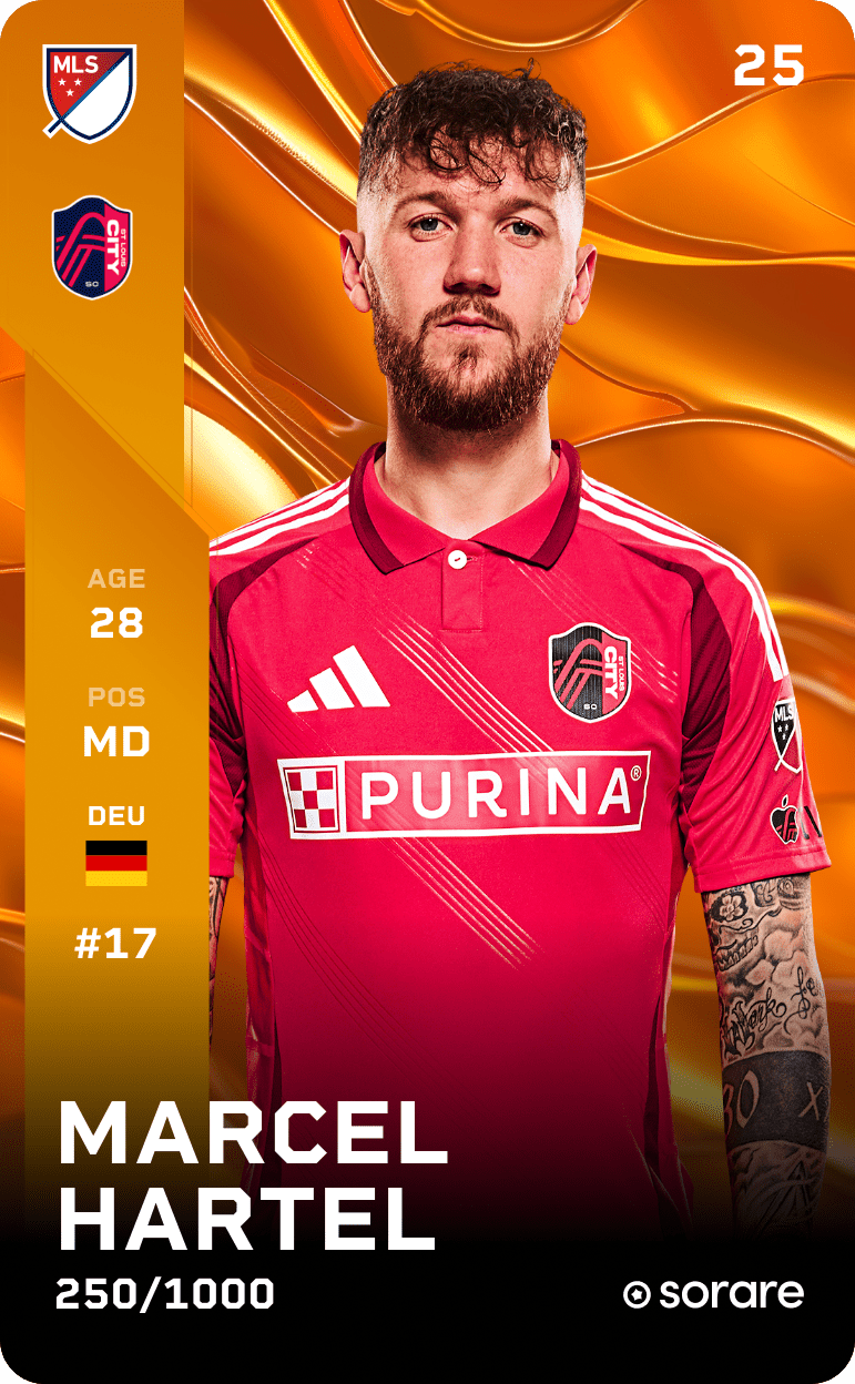 Marcel Hartel 2025-26 • Limited 250/1000