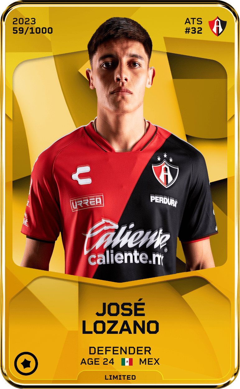 José Lozano 2023-24 • Limited 59/1000