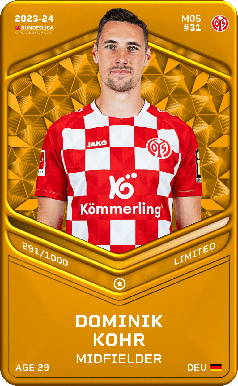 Dominik Kohr 2023-24 • Limited 291/1000