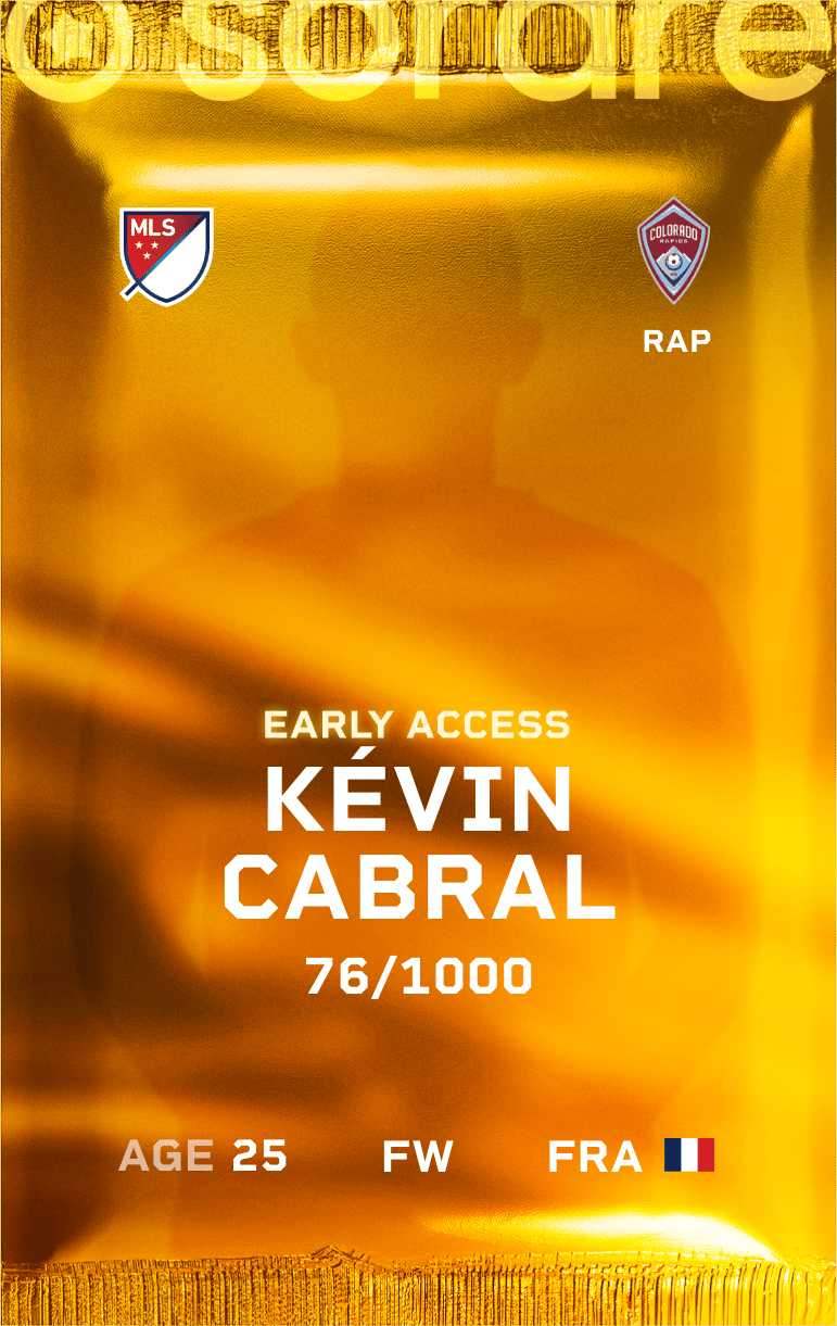 Kévin Cabral 2025-26 • Limited 76/1000