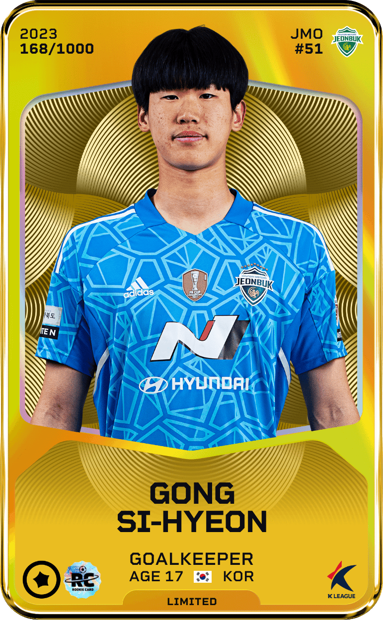 Gong Si-Hyeun 2023-24 • Limited 168/1000