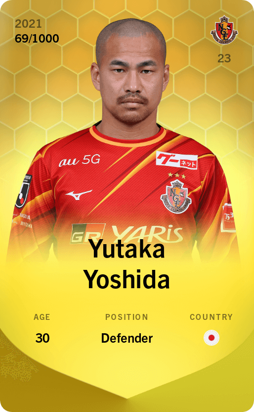 Yutaka Yoshida 2021-22 • Limited 69/1000