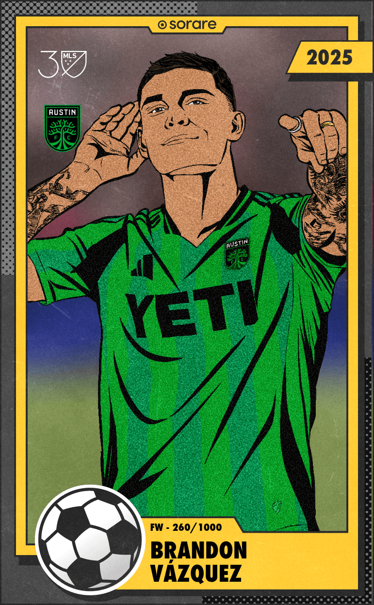 Brandon Vazquez 2025-26 • Limited 260/1000