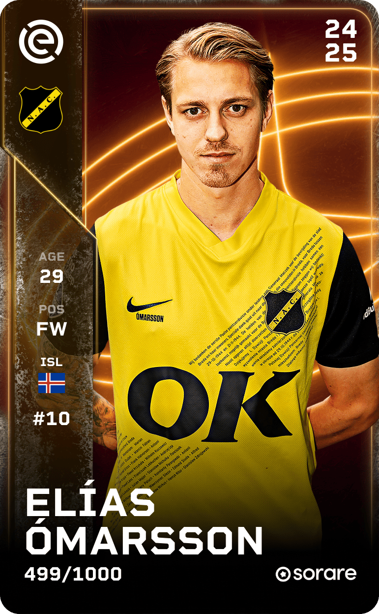 Elías Ómarsson 2024-25 • Limited 499/1000