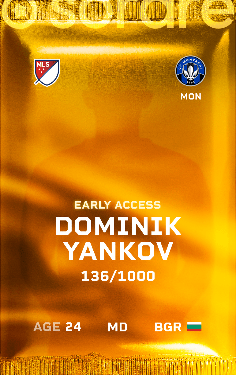 Dominik Yankov 2025-26 • Limited 136/1000