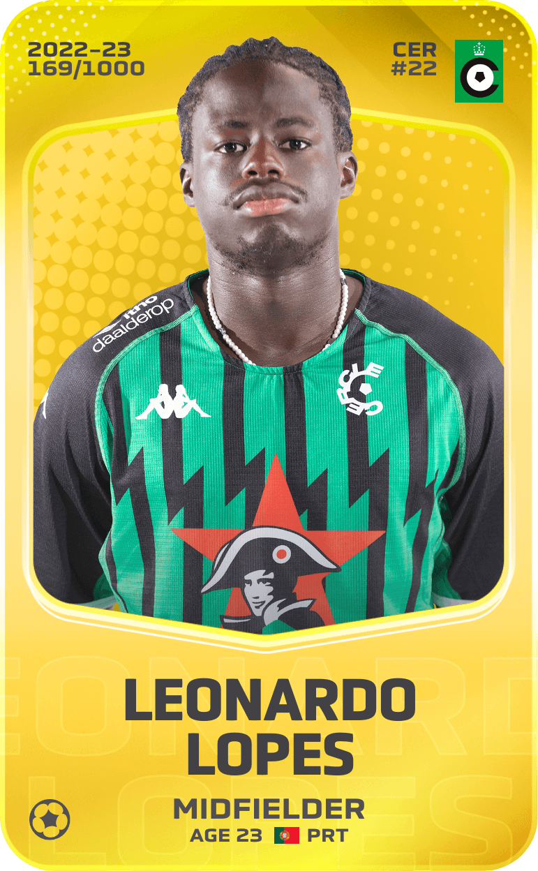 Leonardo Lopes 2022-23 • Limited 169/1000