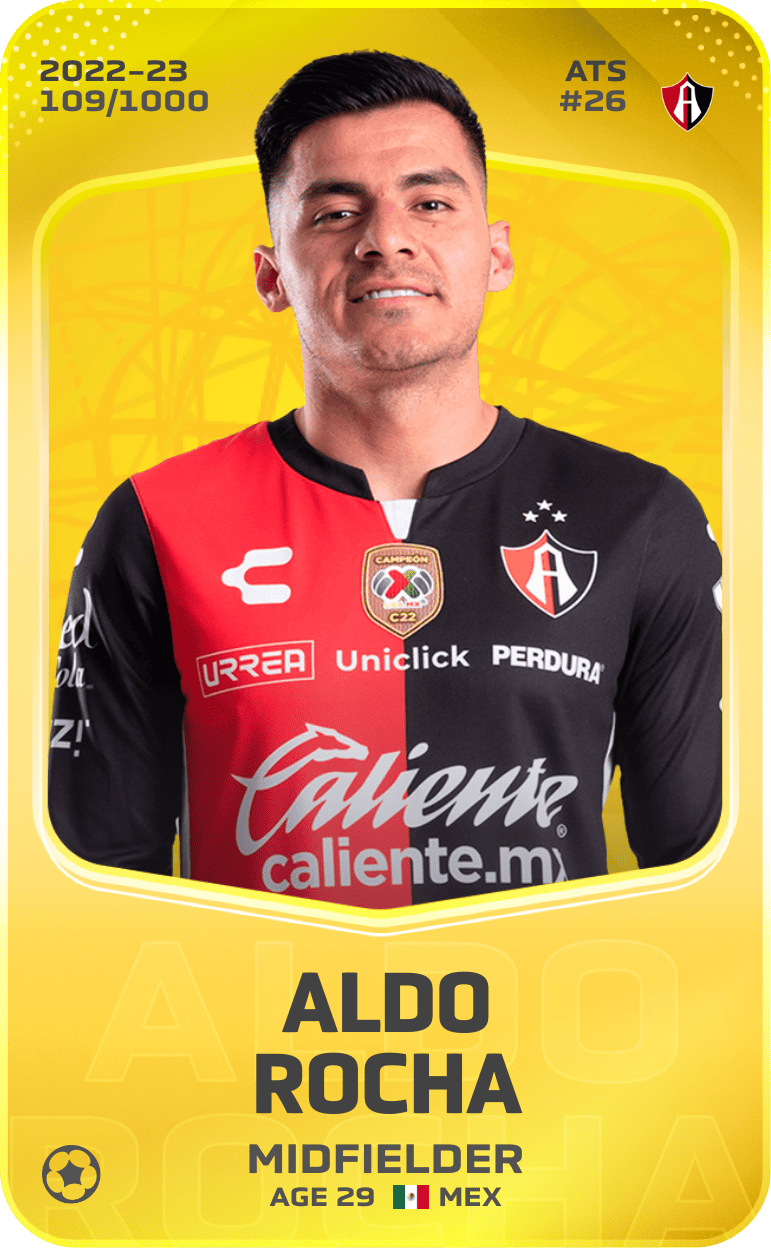Aldo Rocha 2022-23 • Limited 109/1000