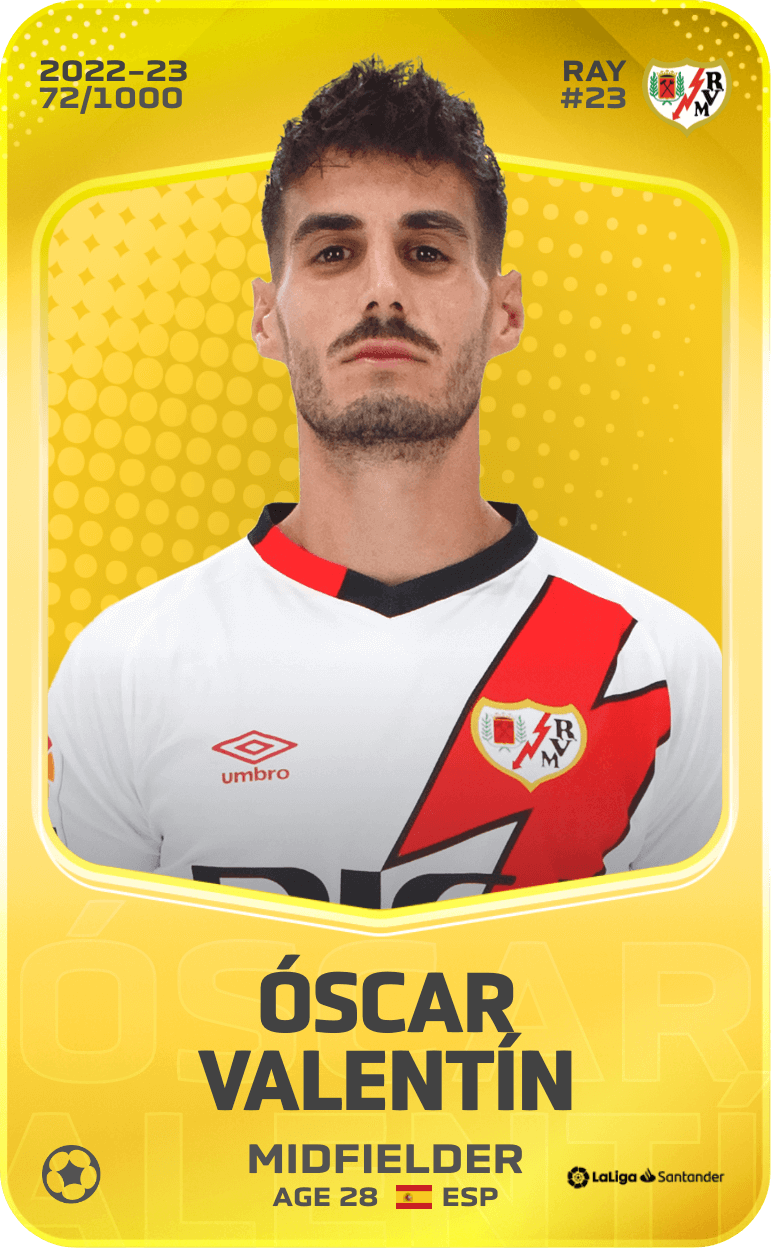 Óscar Valentín 2022-23 • Limited 72/1000