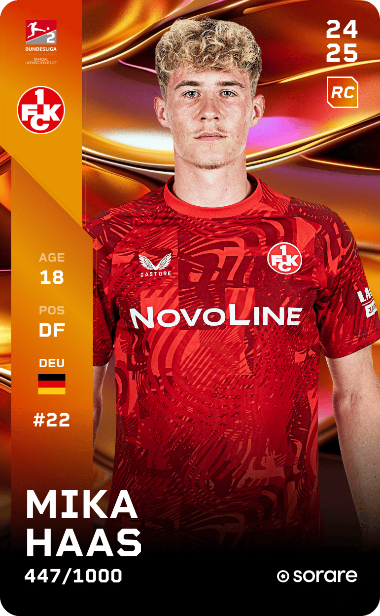 Mika Haas 2024-25 • Limited 447/1000