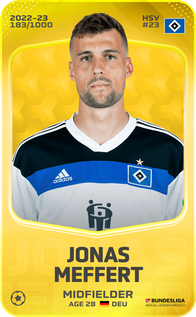 Jonas Meffert 2022-23 • Limited 183/1000