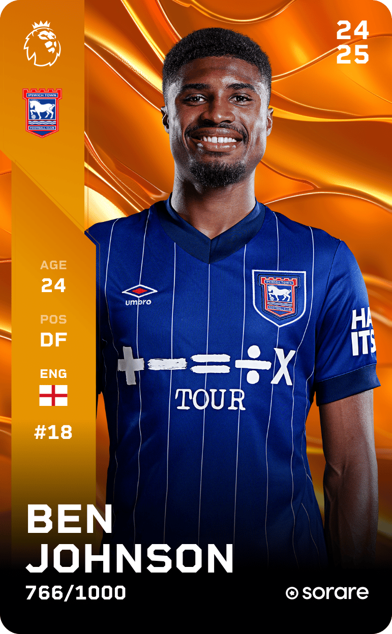 Ben Johnson 2024-25 • Limited 766/1000