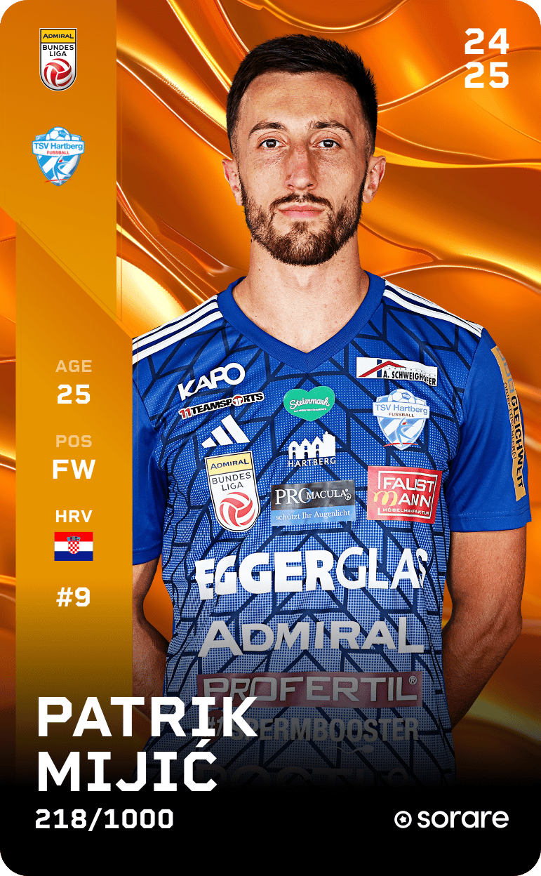 Patrik Mijić 2024-25 • Limited 218/1000