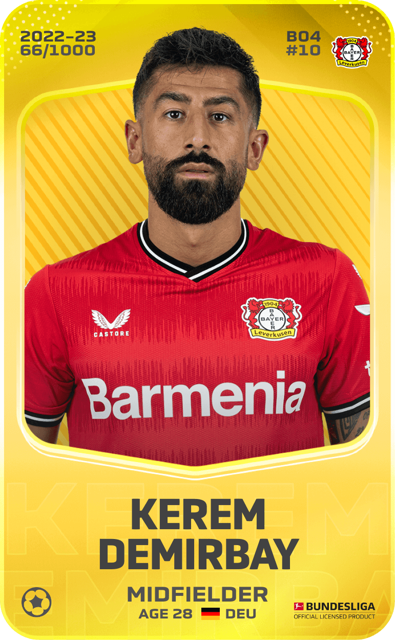 Kerem Demirbay 2022-23 • Limited 66/1000