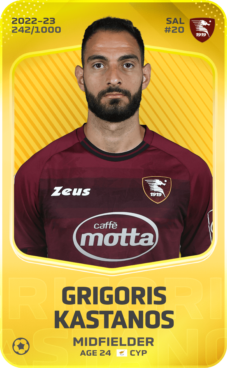 Grigoris Kastanos 2022-23 • Limited 242/1000