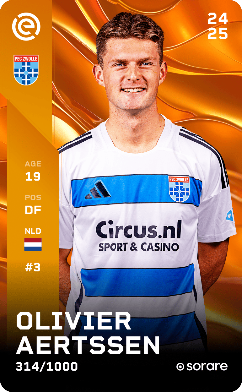Olivier Aertssen 2024-25 • Limited 314/1000