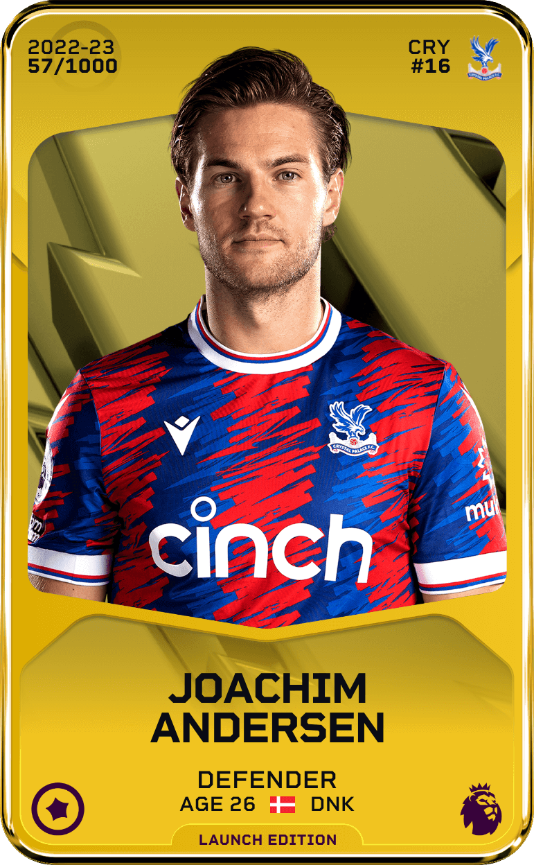 Joachim Andersen 2022-23 • Limited 57/1000