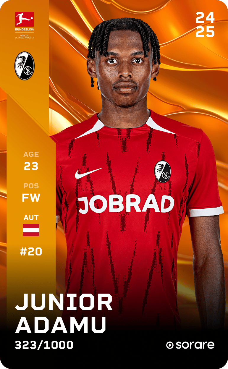 Junior Adamu 2024-25 • Limited 323/1000