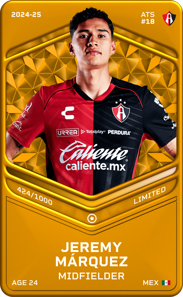 Jeremy Márquez 2024-25 • Limited 424/1000