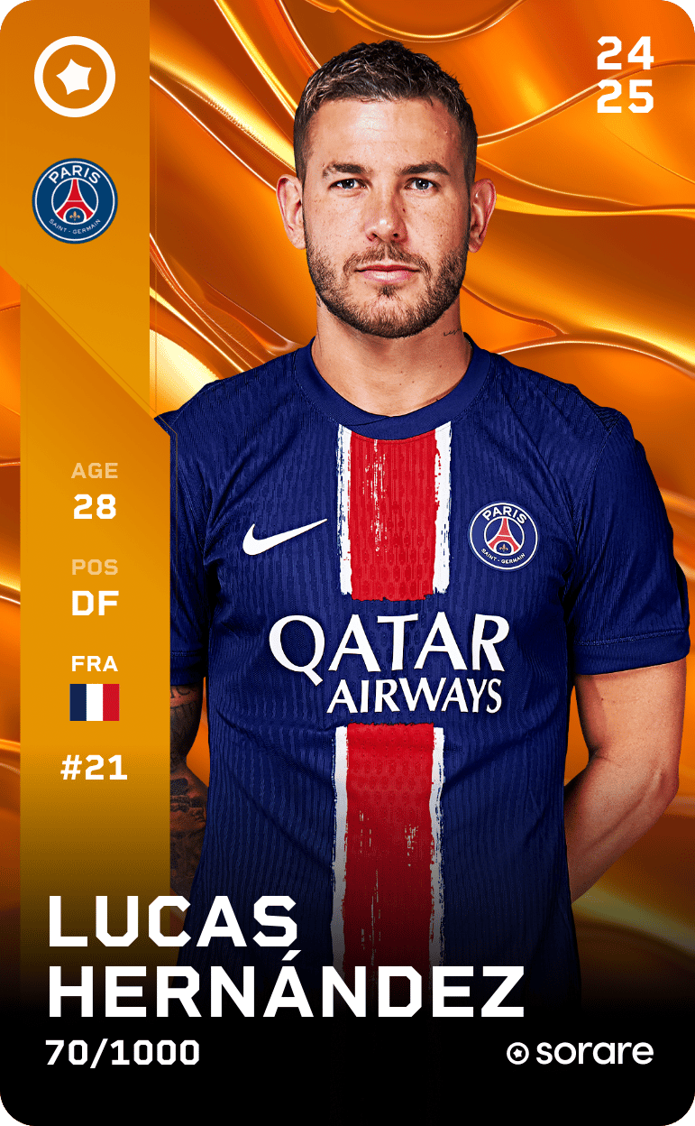 Lucas Hernández 2024-25 • Limited 70/1000