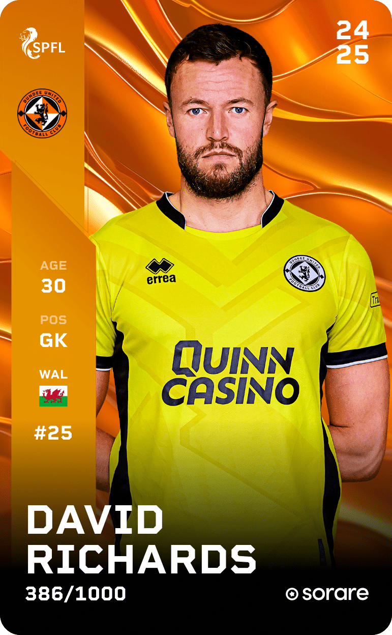 David Richards 2024-25 • Limited 386/1000