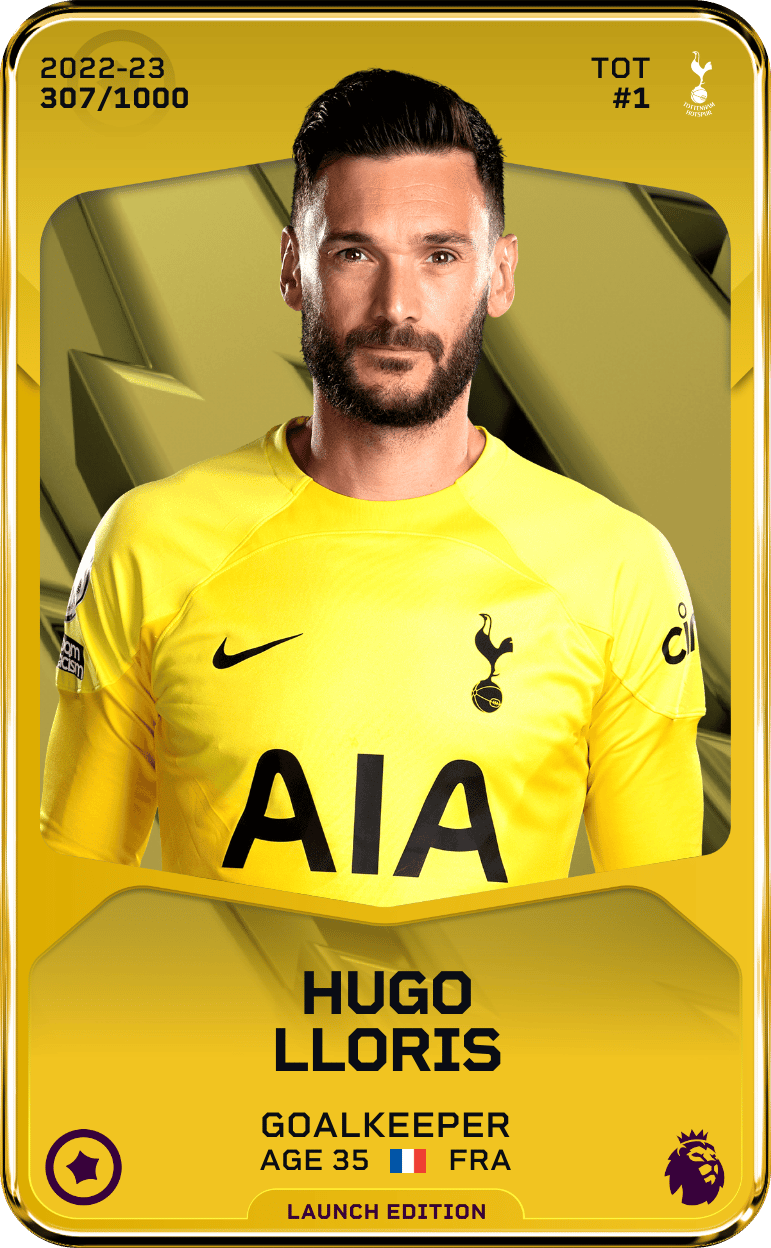 Hugo Lloris 2022-23 • Limited 307/1000