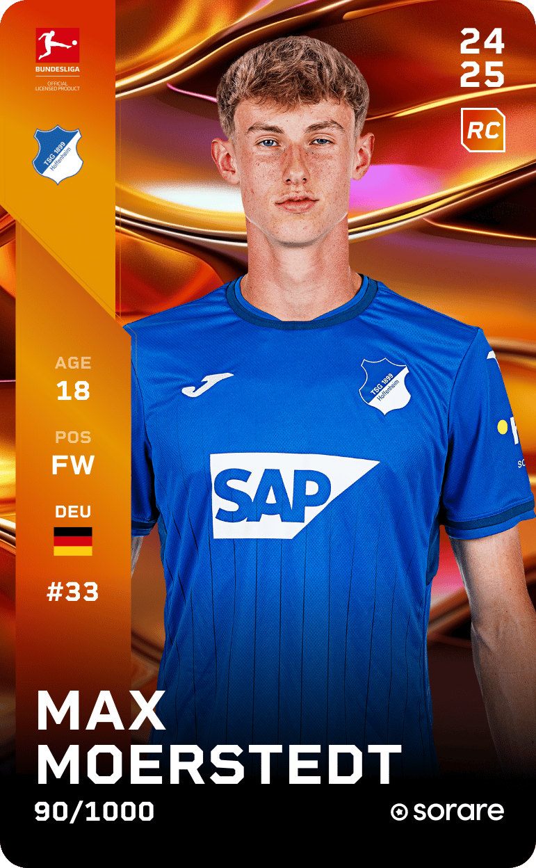 Max Moerstedt 2024-25 • Limited 90/1000