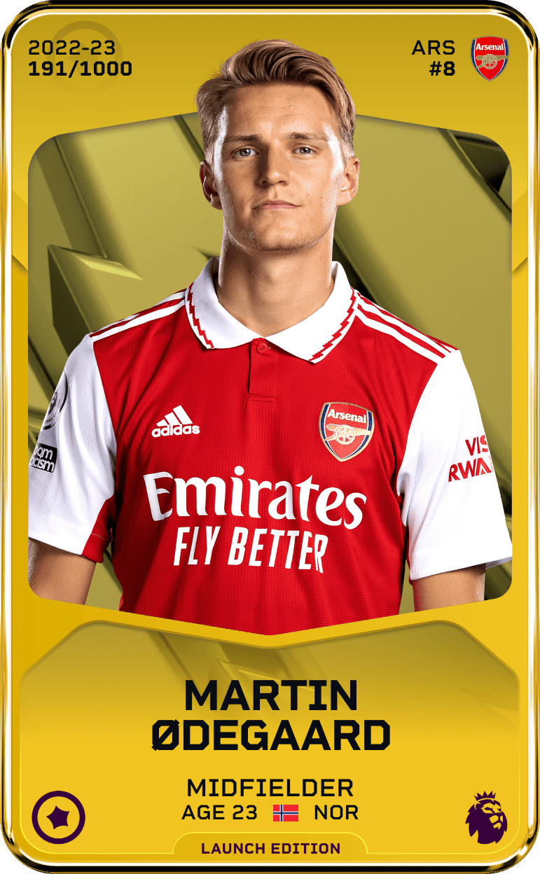 Martin Ødegaard 2022-23 • Limited 191/1000