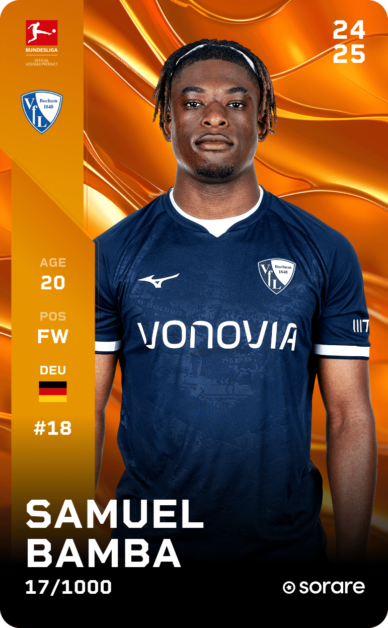 Samuel Bamba 2024-25 • Limited 17/1000