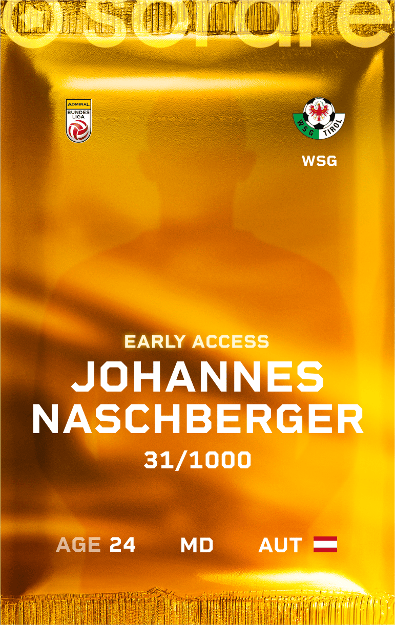 Johannes Naschberger 2024-25 • Limited 31/1000