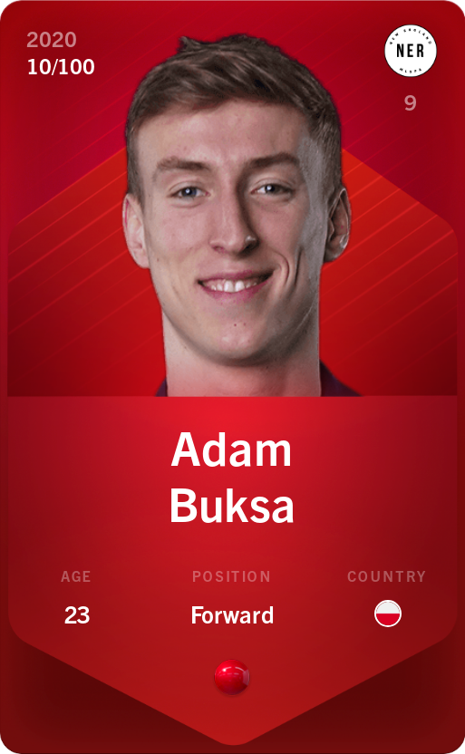 Sorare - Sorare Official - Adam Buksa 2020-21 • Rare 10/100 - NFT # 114054842116690241424906562329335706602883934417607183535593776128578015237635