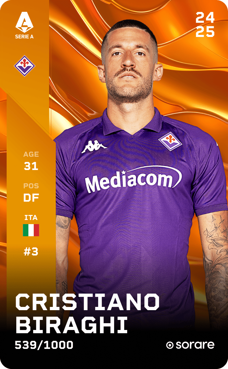 Cristiano Biraghi 2024-25 • Limited 539/1000